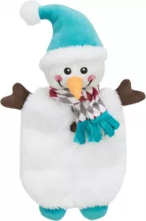 Xmas SNOWMAN, vánoční sněhulák, plyš bez výplně, 31 cm TRIXIE