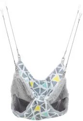 Hammock SUNNY dvoupatrový, pro křečky, 30 x 30 cm, polyester
