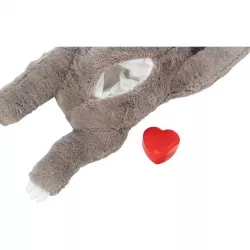 JUNIOR lenochod s tlukoucím srdcem, plyš, 34 cm TRIXIE