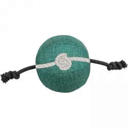 CityStyle míček s lanem 14 x34 cm, recyklováno, tkanina/lano TRIXIE