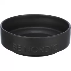 BE NORDIC keramická miska, 1.2l / 18 cm, černá TRIXIE