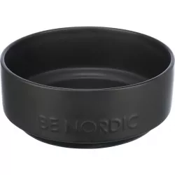 BE NORDIC keramická miska, 1.2l / 18 cm, černá TRIXIE