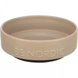 BE NORDIC keramická miska, 1.2l / 18 cm, šedohnědá TRIXIE