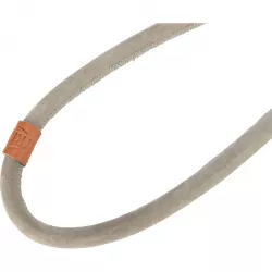 BE NORDIC kulaté kožené vodítko XS-L: 1.20 m/ 8 mm, šedá TRIXIE