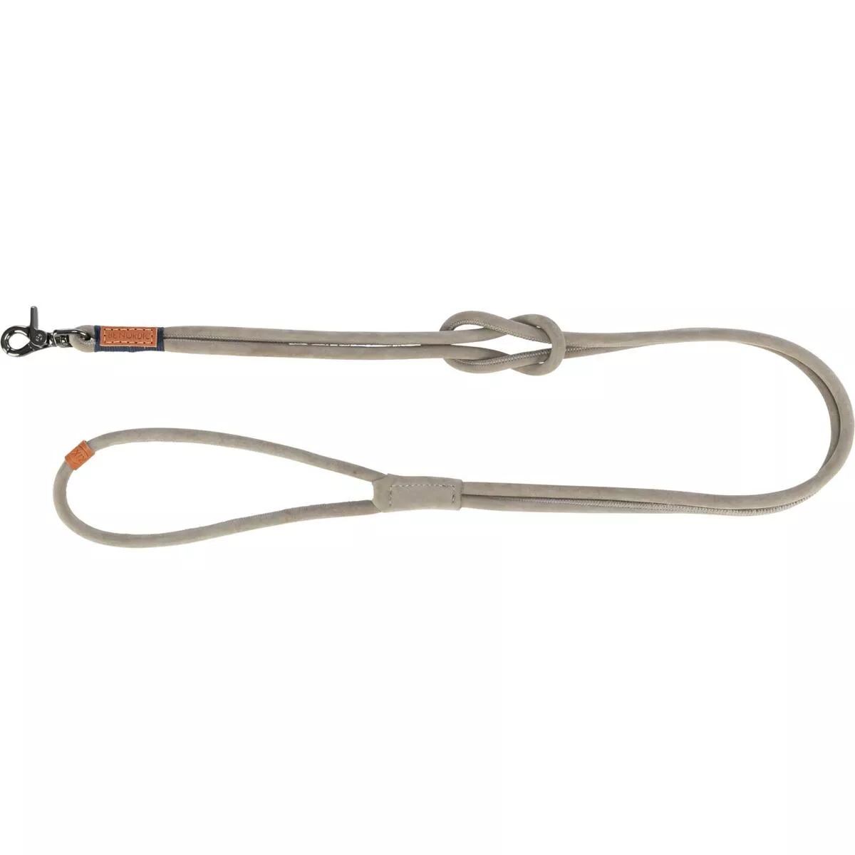 BE NORDIC kulaté kožené vodítko XS-L: 1.20 m/ 8 mm, šedá TRIXIE