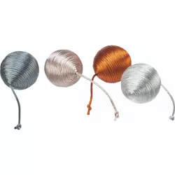 Chrastící duhový míček , 4 cm, polyester TRIXIE