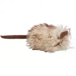 Myška chlupatá s catnipem, 9 cm, šedá/béžová TRIXIE