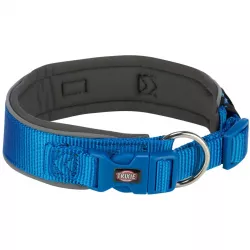 PREMIUM obojek extra široký, XS-S: 27-35 cm/25 mm, královská modrá/grafit TRIXIE