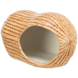 Keramický domeček ARAŠÍD (křeček/myš), 17 x 8 x 8 cm, béžová TRIXIE