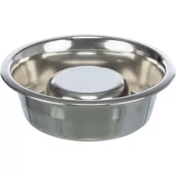 Miska k pomalému krmení, nerez 1,5 l/ø 24 cm TRIXIE