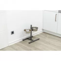 Miska k pomalému krmení, nerez 1,5 l/ø 24 cm TRIXIE