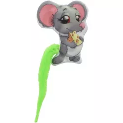 Myška emotivní s catnipem, barevný ocásek, 7.5 cm, látka, 5 druhů TRIXIE