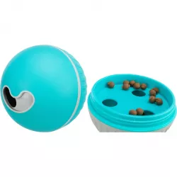 Snack Ball, míček na pamlsky 7,5 cm, plast, tyrkysová TRIXIE