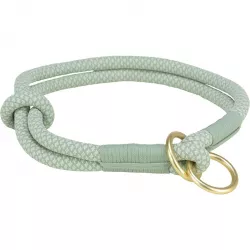 Soft Rope kulatý polostahovací obojek, S: 35 cm/ 10 mm, šalvěj/máta TRIXIE