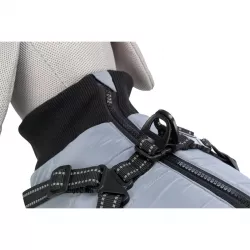 Obleček PONTIS - vesta s postrojem, stříbrošedá XS: 30cm, hruď: 44-48cm, krk: 34cm TRIXIE