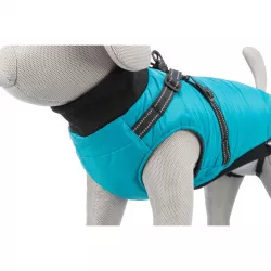 Obleček PONTIS - vesta s postrojem, tyrkysová XS: 27cm, hruď: 42-46cm, krk: 32cm TRIXIE
