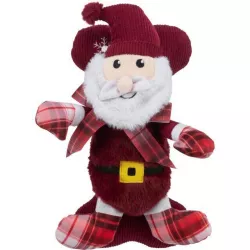 Xmas GIFT SET - vánoční dárková sada hraček (santa, kost), 30 cm, plyš/látka TRIXIE