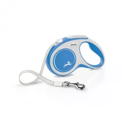 Flexi New Comfort M pásek 5 m, max. 25 kg, - modrá