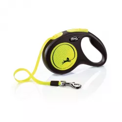 Flexi New Neon S pásek 5 m, max. 15 kg, žlutá Flexi New Neon S pásek 5 m, max. 15 kg, žlutá