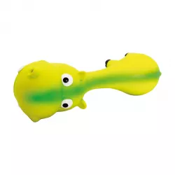 Hrošík ležící - tvar činky, se zvukem, 22 cm, latex, zelená, HipHop HipHop Dog