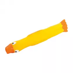 Kachna "kamikadze"s křupavým zvukem, 19 cm, žlutá, HipHop HipHop Dog