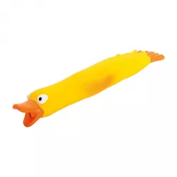 Kachna "kamikadze"s křupavým zvukem, 19 cm, žlutá, HipHop HipHop Dog