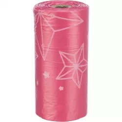 Xmas POOP Bags - vánoční sáčky na trus, 8 rolí/á 20 sáčků, červená/zelená TRIXIE