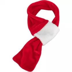 Xmas SCARF - vánoční sametová šála, 70 cm, červená/bílá TRIXIE