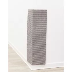 XXL sisalové škrabadlo na roh/stěnu, 38 x 75 cm, šedá TRIXIE