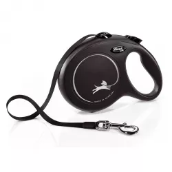 Flexi New Classic S pásek 5 m, max. 15kg, - černá