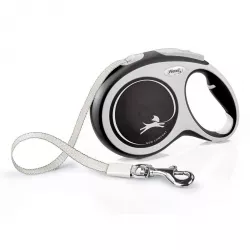 Flexi New Comfort pásek, černá L: délka 8 m, do 50 kg