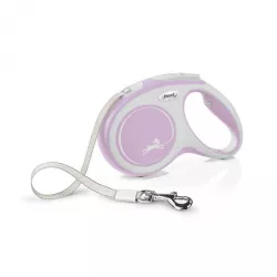 Flexi New Comfort  pásek, růžová M: délka 5 m, do 25 kg