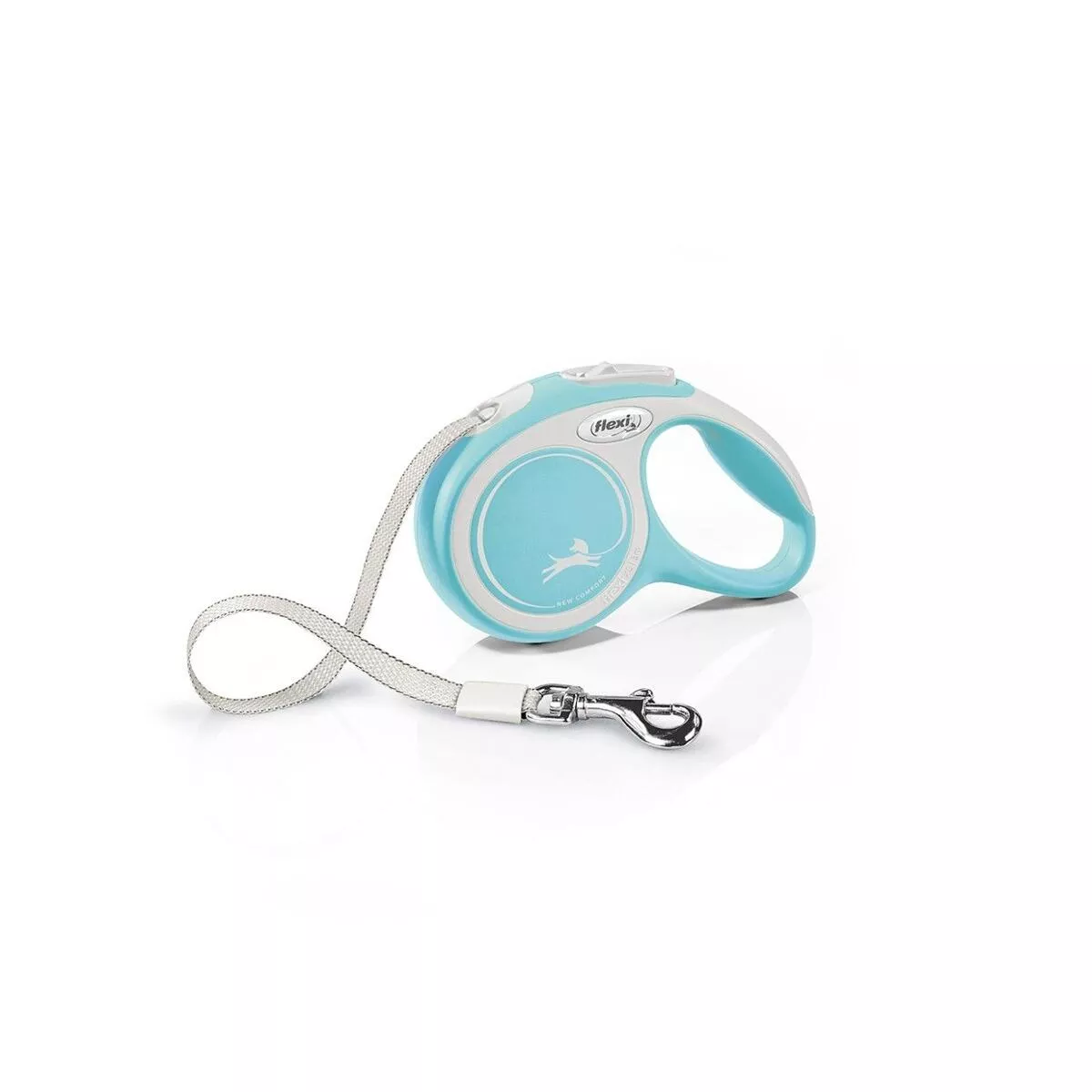 Flexi New Comfort pásek, světlemodrá XS: délka 3 m, do 12 kg