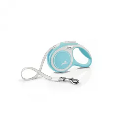 Flexi New Comfort pásek, světlemodrá M: délka 5 m, do 25 kg