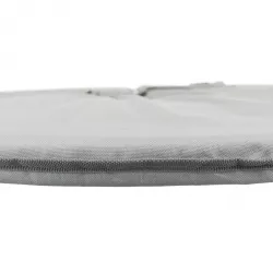 Ochranný měkký límec "disk", L-XL: 53-56 cm/27 cm, polyester/pěna, šedá TRIXIE