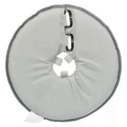 Ochranný měkký límec "disk", M: 38-42 cm/21,5 cm, polyester/pěna, šedá TRIXIE Ochranný měkký límec "disk", M: 38-42 cm/21,5 cm, polyester/pěna, šedá TRIXIE