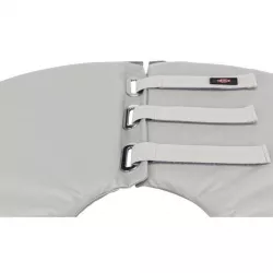 Ochranný měkký límec "disk", XS: 23-27 cm/ 13 cm polyester/pěna, šedá TRIXIE