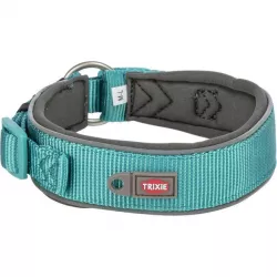PREMIUM obojek EXTRA široký,L: 46-55 cm/50 mm - aqua/grafit TRIXIE