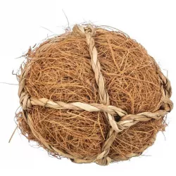Míček - přírodní hračka pro hlodavce ø 6 cm, kokosová vlákna/mořská tráva TRIXIE