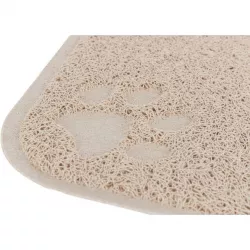 Podložka před kočičí toaletu 37 x 45cm, PVC, tělová TRIXIE