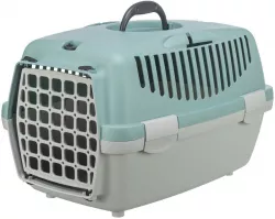 Transportní box CAPRI I, XS: 32x31x48cm (max. 6kg), světle šedá/šalvějová TRIXIE
