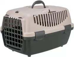Transportní box CAPRI I, XS: 32x31x48cm (max. 6kg), tmavě šedá/tělová TRIXIE