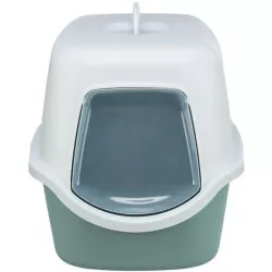 WC VICO kryté s dvířky, bez filtru 40 x 40 x 56 cm, šalvějová/bílá TRIXIE