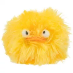 Chlupatý chrastící míček "ptáče", ø 6 cm, plyš, různé barvy TRIXIE