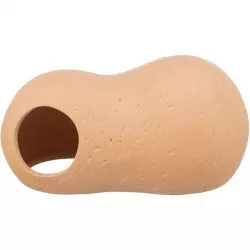 Keramický domek "burák" pro myš, křečka, 2 otvory, 21 x 10 x 11 cm, terakota TRIXIE