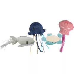 Sea Animal - mořská zvířátka s catnipem, 5-8 cm, různé druhy TRIXIE