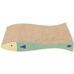 Škrabací karton "ryba", catnip, 2 ks, 40 x 30 x 11 cm, mátová/krémová TRIXIE