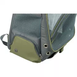 Transportní batoh LYLA, 34 x 22 x 42 cm, do 8 kg, nylon, šedá/modrá TRIXIE