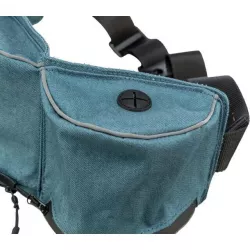 BAGGY Belt 3v1, maxi ledvinka, 44x33x18 cm/pas 62-125 cm, petrolejová TRIXIE