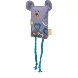 Hrací polštářek se zvířecím obličejemt, šustící, 10 cm, polyester TRIXIE